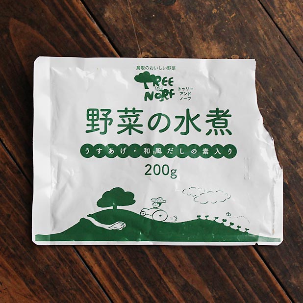 鳥取のおいしい野菜TREE&NORF/「野菜の水煮」をパルシステムで販売中！